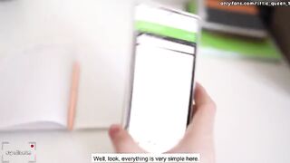 A student girl is having sex with her teacher in 4K