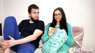 Cute stepsister fucked in her ass hole and came on her face