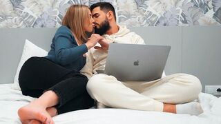 A perfect girl seduced a young guy and took it hard