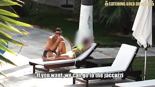 A rich guy fucked a hot Venezuelan gold digger then kicked her out