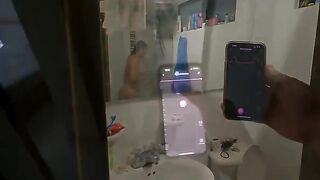 Martinasmith did the squirt challenge in public with her vibrant energy