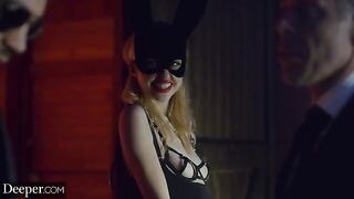 Blonde Chloe Cherry gets fucked in a intense DP scene
