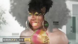 Ebony Mystique shares her skincare routine with her fans and gets intimate