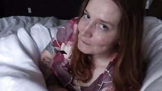 A warm bed with mommy - a great joy!
