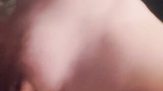 I play with her nipples, then she fucks my face in a steamy scene